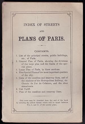 Index of Streets and Plans of Paris