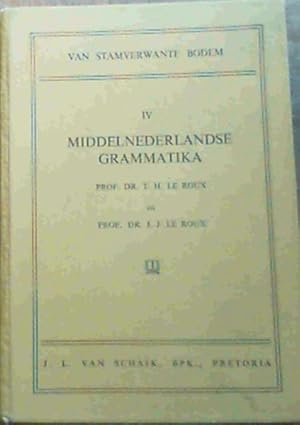 Bild des Verkufers fr Middelnederlandse Grammatika zum Verkauf von Chapter 1
