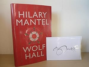 Wolf Hall- UK 1st Edition, 1st Printing Hardback- WITH AUTHOR SIGNATURE LAID IN