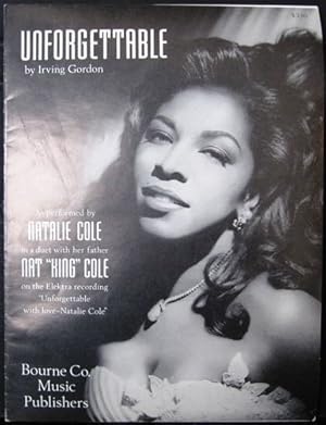 Unforgettable ass performed by Natalie Cole in a duet with her father Nat King Cole on the Elektr...