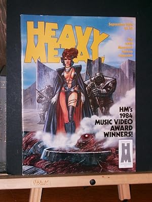 Bild des Verkufers fr Heavy Metal Magazine September 1984 zum Verkauf von Tree Frog Fine Books and Graphic Arts