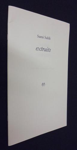 Bild des Verkufers fr Extraits zum Verkauf von Abraxas-libris