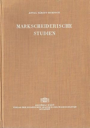 Markscheiderische Studien.