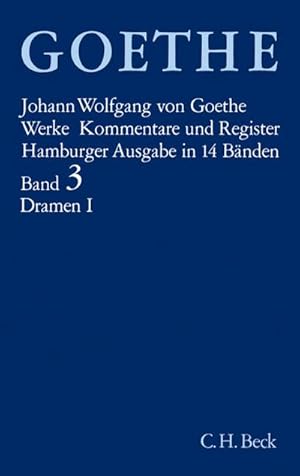 Seller image for Goethes Werke Bd. 3: Dramatische Dichtungen I. Tl.1 : Faust: Der Tragdie erster Teil. Der Tragdie zweiter Teil. Urfaust for sale by AHA-BUCH GmbH