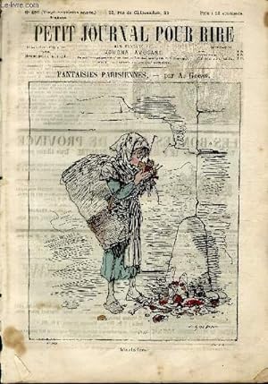 Image du vendeur pour Petit journal pour rire N486 de la 3me srie - Fantaisies parisiennes mis en vente par Le-Livre