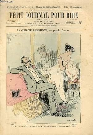 Image du vendeur pour Petit journal pour rire N248 de la 4 srie - La comdie parisienne, par B.Gautier mis en vente par Le-Livre