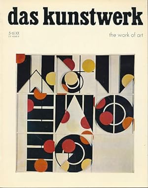Seller image for Das Kunstwerk. the work of art. Jg. 20, Nr. 5/6. Begrndet von Woldemar Klein. for sale by Fundus-Online GbR Borkert Schwarz Zerfa