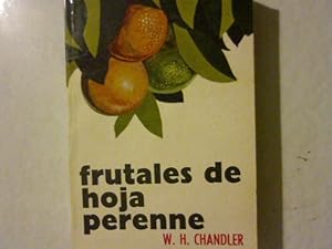 Bild des Verkufers fr Frutales de Hoja Perenne. Biblioteca Tcnica de Agricultura y Ganaderia. zum Verkauf von Antiquariat Bookfarm