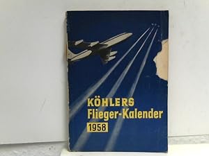 Bild des Verkufers fr Khlers Flieger-Kalender 1958. zum Verkauf von ABC Versand e.K.
