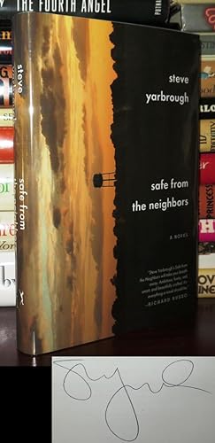 Seller image for SAFE FROM THE NEIGHBORS Signed 1st for sale by Rare Book Cellar