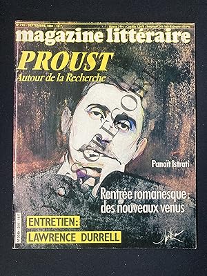 MAGAZINE LITTERAIRE-N°210-SEPTEMBRE 1984-PROUST AUTOUR DE LA RECHERCHE