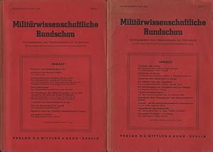 Militärwissenschaftliche Rundschau - Kriegsjahrgang 1944, 1.und 2.Heft