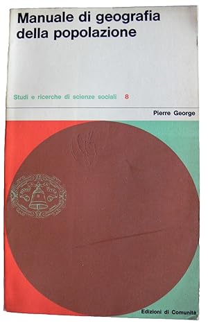 MANUALE DI GEOGRAFIA DELLA POPOLAZIONE