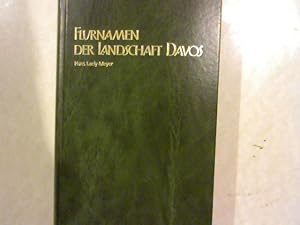 Seller image for Flurnamen der Landschaft Davos. for sale by Antiquariat Bookfarm