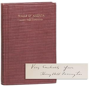 Bild des Verkufers fr Walls of America (House of Uncle Sam) [Inscribed and Signed] zum Verkauf von Lorne Bair Rare Books, ABAA