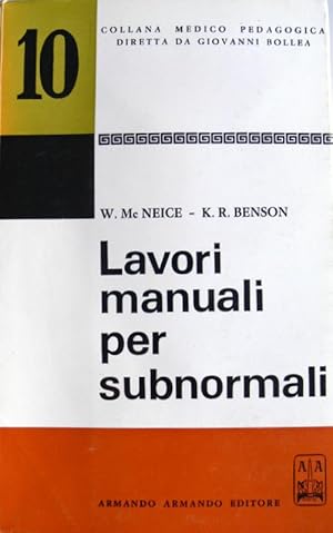 Immagine del venditore per LAVORI MANUALI PER SUBNORMALI venduto da CivicoNet, Libreria Virtuale