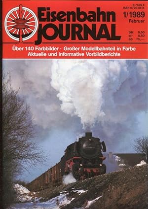 Eisenbahn-Journal. Mit vielen Farbbildern, großem Modellbahnteil in Farbe und Vorbildberichten. J...