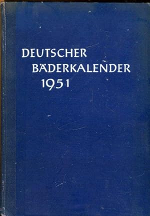 Deutscher Bäderkalender 1951.