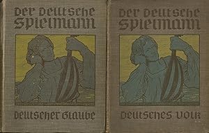 Seller image for Der deutsche SpielmannEine Auswahl aus dem Schatz deutscher Dichtung fr Jugend und Volk; mit Bildern von deutschen Knstlern, for sale by Antiquariat Kastanienhof