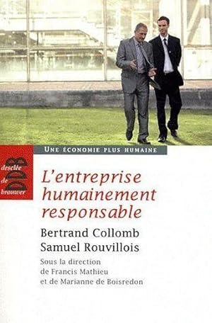 Seller image for l'entreprise humainement responsable for sale by Chapitre.com : livres et presse ancienne