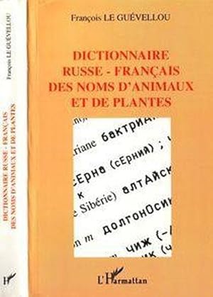 dictionnaire russe-francais des noms d'animaux et de plantes