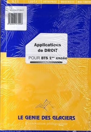 applications de droit pour BTS 1ère année