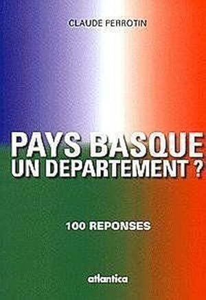 Pays basque, un département ?