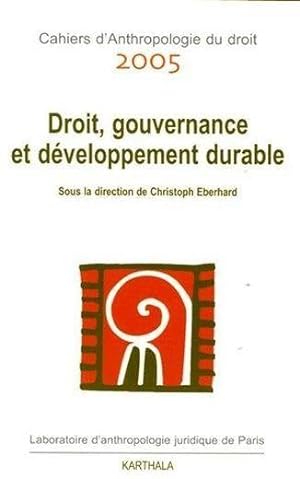 droit, gouvernance et développement durable