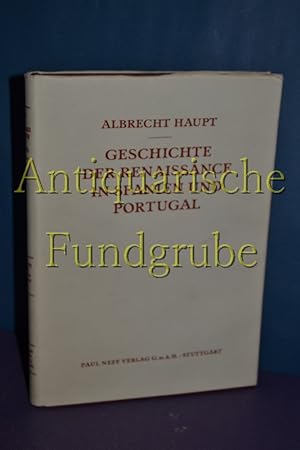 Seller image for Geschichte der Renaissance in Spanien und Portugal. for sale by Antiquarische Fundgrube e.U.