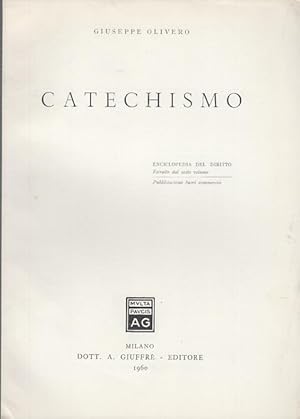 Immagine del venditore per CATECHISMO venduto da Arca dei libri di Lorenzo Casi