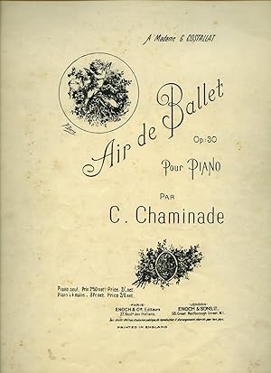 Imagen del vendedor de Air de ballet pour piano. Op. 30. [Vintage Piano Sheet Music] a la venta por Little Stour Books PBFA Member