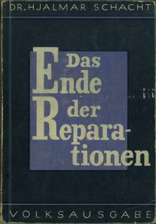 Bild des Verkufers fr Das Ende der Reparationen. zum Verkauf von Antiquariat Weinek