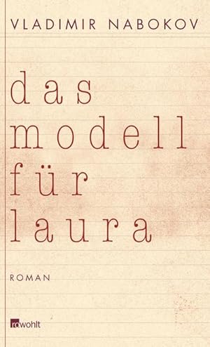 Bild des Verkufers fr Das Modell fr Laura zum Verkauf von Rheinberg-Buch Andreas Meier eK