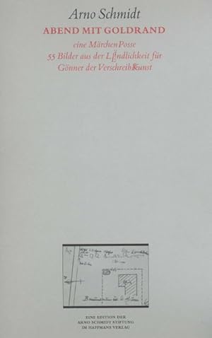 Seller image for Werke, Bargfelder Ausgabe, Werkgr.4, Studienausgabe Abend mit Goldrand for sale by Rheinberg-Buch Andreas Meier eK