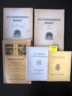 Immagine del venditore per Meddelanden Fran Tekiniska Skolans. I Kritianstad Handels- och Industriemuseum. venduto da Augusta-Antiquariat GbR