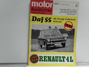 Motor Rundschau: Für den Tankwart/Ausgabe A, Nr. 8, Daf 55 der einzige stufenlose Automat