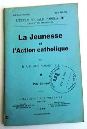 La Jeunesse et l'Action catholique