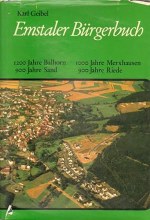 Seller image for Emstaler Brgerbuch. for sale by Versandantiquariat Boller