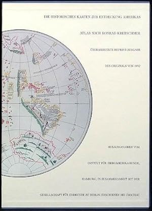 Imagen del vendedor de Die historischen Karten zur Entdeckung Amerikas. Atlas nach Konrad Kretschmer. berarbeitete Reprint-Ausgabe des Originals von 1892 herausgegeben vom Institut fr Iberoamerika-Kunde, Hamburg in Zusammenarbeit mit der Gesellschaft fr erdkunde zu Berlin. a la venta por Antiquariat Lenzen