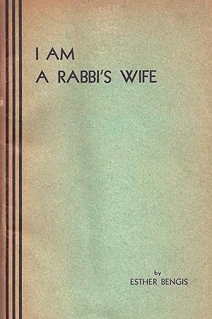 Seller image for I AM A RABBI'S WIFE for sale by Dan Wyman Books, LLC