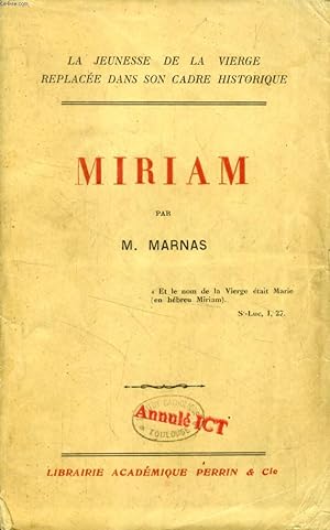 Seller image for MIRIAM for sale by Le-Livre