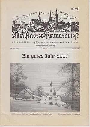 Neustädter Heimatbrief - 2007 -Mitteilungsblatt des Heimatkreisvertrauensmannes für die Stadt und...