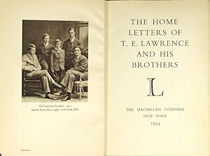 Imagen del vendedor de The home letters of T. E. Lawrence and his brothers a la venta por Rulon-Miller Books (ABAA / ILAB)