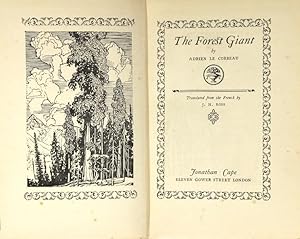 Seller image for The forest giant. Translated from the French by J. H. Ross for sale by Rulon-Miller Books (ABAA / ILAB)