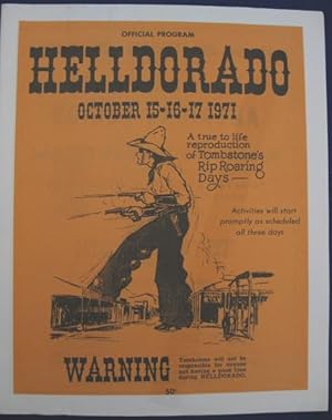 Image du vendeur pour Official Program, Helldorado 1971 mis en vente par K & B Books