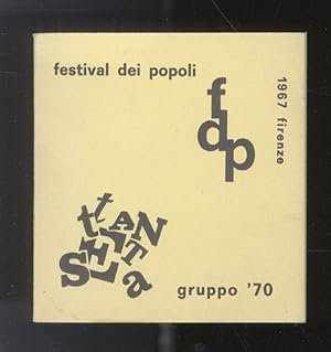 Festival dei popoli - Gruppo '70. Firenze 1967. (Programma della Prima rassegna internazionale de...