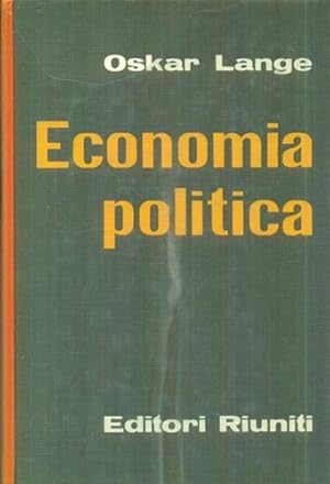 Seller image for Economia politica. Parte prima. for sale by FIRENZELIBRI SRL