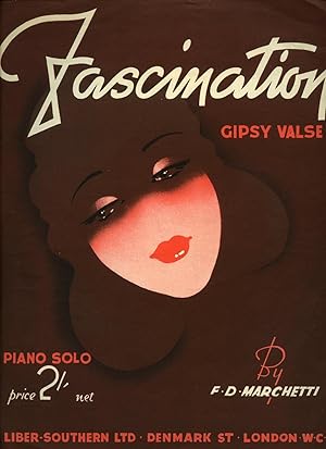 Seller image for Fascination Gipsy Valse [Vintage Piano Sheet Music] for sale by Little Stour Books PBFA Member