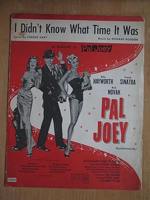 Bild des Verkufers fr I Didn't Know What Time it Was - from Pal Joey zum Verkauf von EbenezerBooks