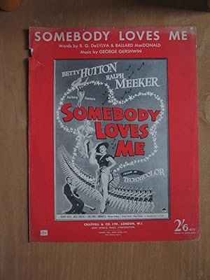 Seller image for Somebody Loves Me for sale by EbenezerBooks